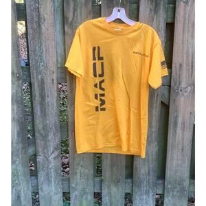 MACP Instructor T Shirt Modern Army Combatives Gold Black Gildan Mens XL NOS